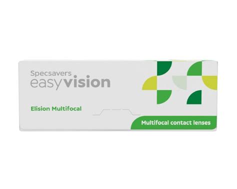 easyvision elision multifocal Daily disposables Contact Lenses .